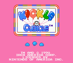Kickle Cubicle title screenshot